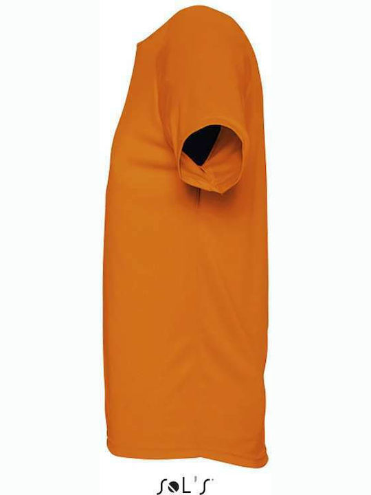 Sol's Sporty Men's Short Sleeve Promotional T-Shirt Orange