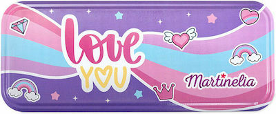 Martinelia Love You Super Girl 3 Level Tin Case Machiaj pentru Copii L-78001