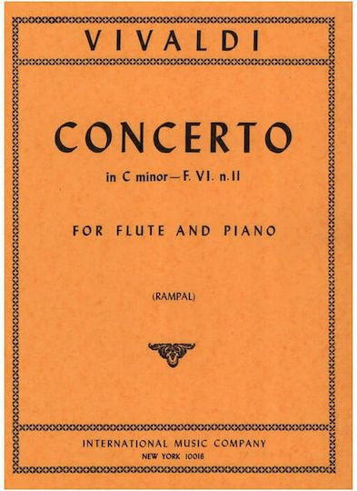International Music Company Vivaldi - Concerto In C Minor Παρτιτούρα για Πνευστά x