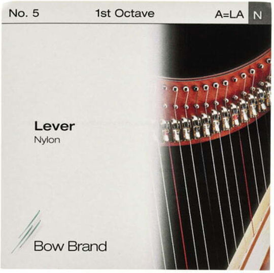 Bow Brand Single Nylon String for Harp Lever 1st A (La) No.5