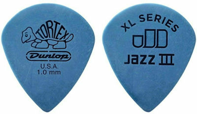 Dunlop Picks Tortex Jazz III XL Pick Dicke 1mm Verpackung 1Stück