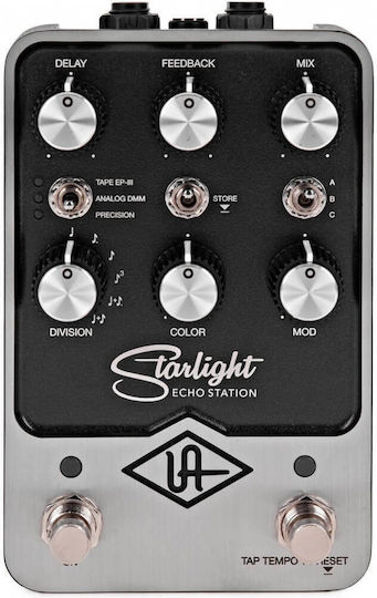 Universal Audio Starlight Pedals Effect Delay Electric Guitar and Electric Bass