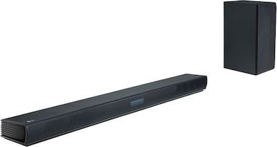 LG SK4D Soundbar 300W 2.1 με Ασύρματο Subwoofer και Τηλεχειριστήριο Μαύρο