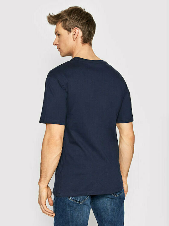 Jack & Jones Herren T-Shirt Kurzarm Navy Blazer