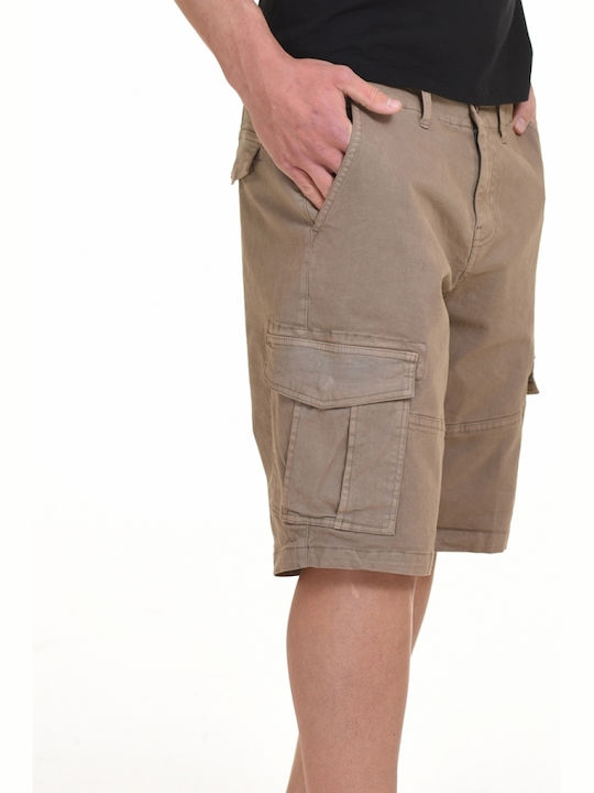 Herrenshorts Cargo Beige