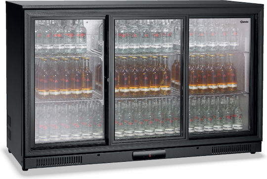 Bartscher Kühlschrank Rückwandbar 270Es mit drei Türen H85xB135xT53cm