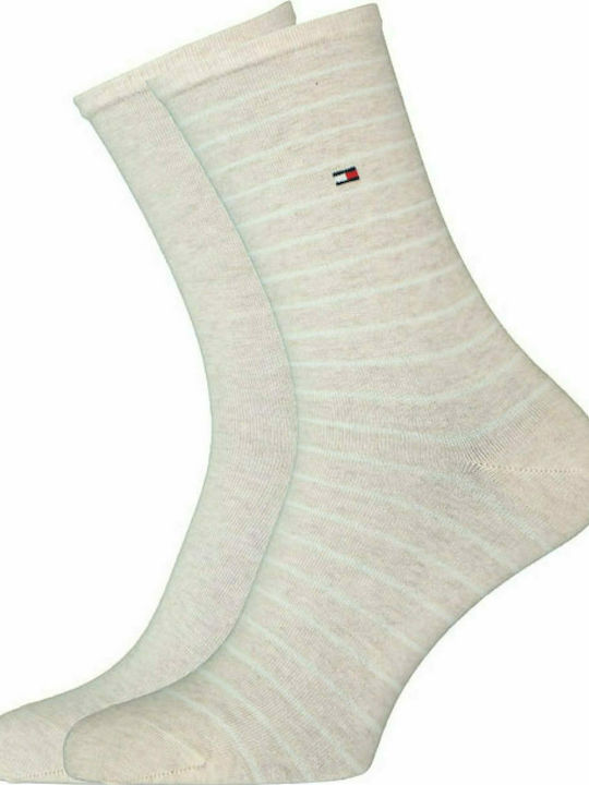 Tommy Hilfiger Γυναικείες Κάλτσες Μπεζ 2Pack