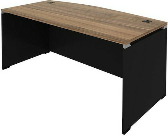 Επαγγελματικό Γραφείο Project Ξύλινο Γκρι 160x80x75εκ.