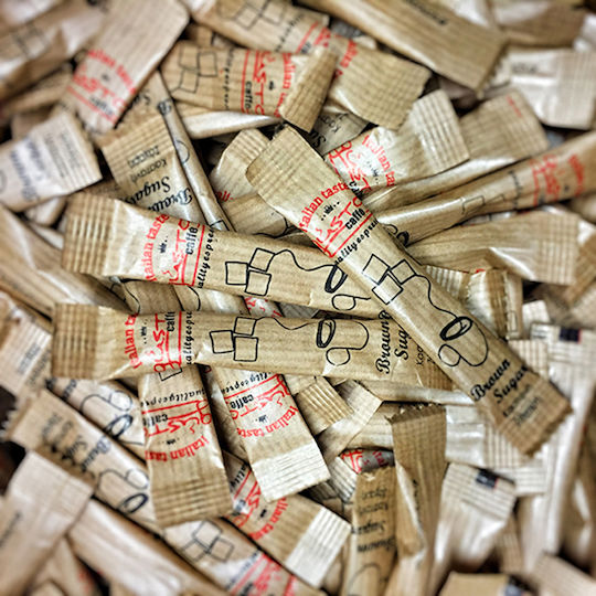 Gusto Кафява захар Кристален 1000гр 250 Sticks