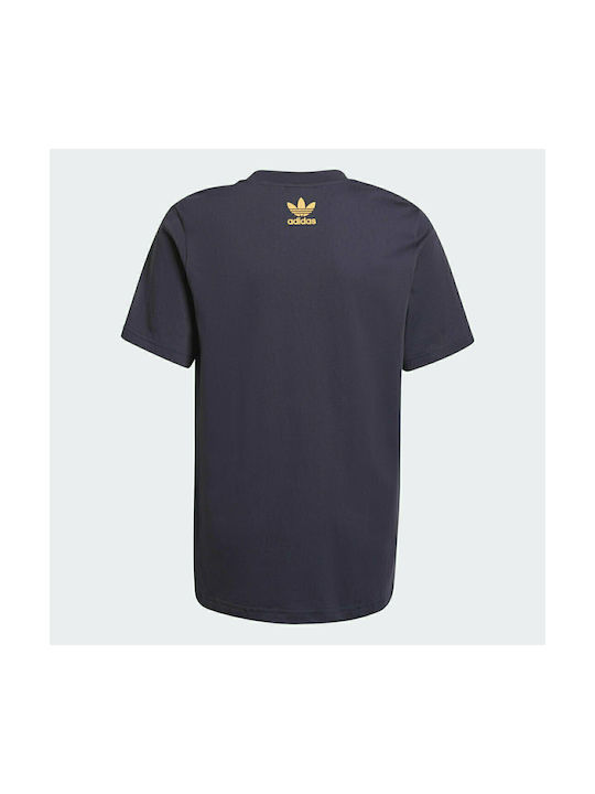 Adidas Kinder-T-Shirt Marineblau