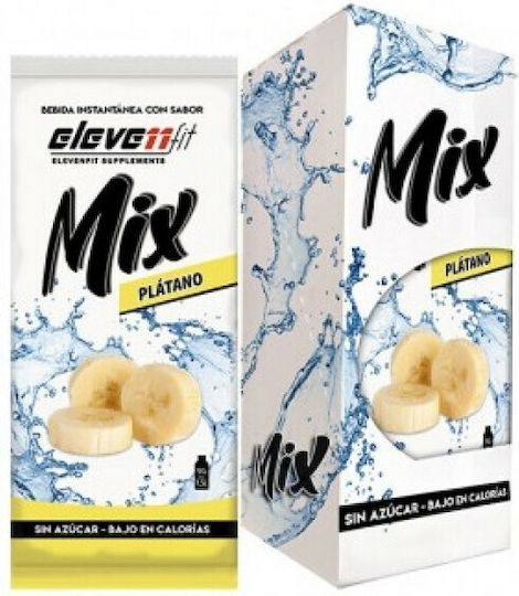 Eleven Fit Χυμός σε Σκόνη Mix ΜΠΑΝΑΝΑ Χωρίς Προσθήκη Ζάχαρης 9gr