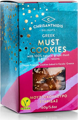 Χρυσανθίδης Cookies Μουστοκούλουρα Raisin 160gr