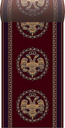 Newplan Church Carpet Corridor Patmos 2128Α Red-Cherry 5-20-PATMOS-F100-2128A_RED-F100