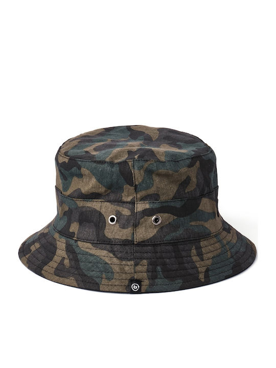 Basehit Υφασμάτινo Καπέλο Bucket Χακί