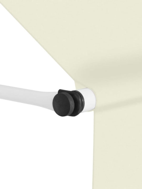 vidaXL Terrace Freestanding Tent Cream 1.2x2cm