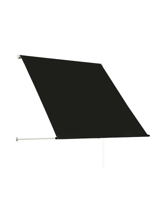vidaXL Τέντα Βεράντας Ανθρακί 1.5x1.5m