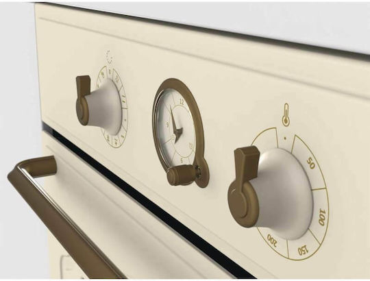 Gorenje Φούρνος άνω Πάγκου 77lt με Κεραμικές Εστίες Π59.5εκ. Μπεζ