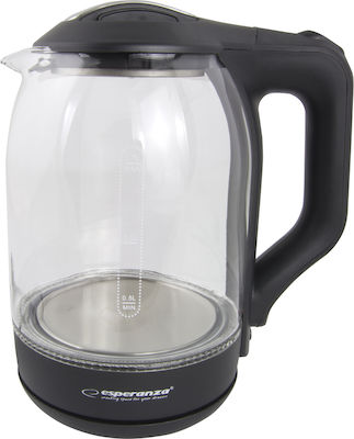 Esperanza Kettle 1.7lt 1500W Black