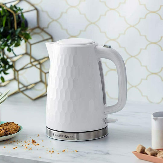Russell Hobbs Honeycomb Reisekessel 1.7Es 2400W Weiß