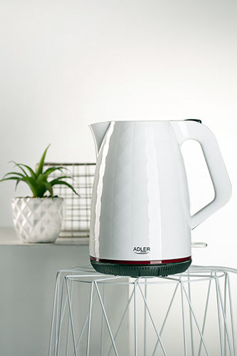 Adler Електрическа Кана 1.7л 2200W Бяла