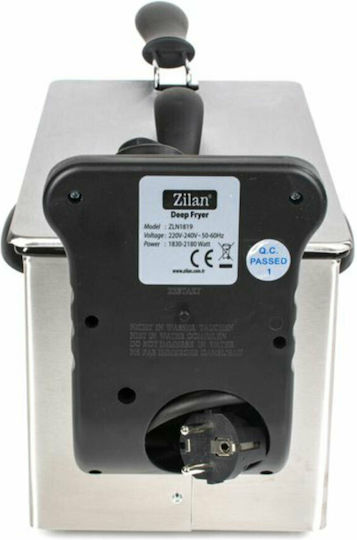 Zilan ZLN1819 Fritteuse 3Es Silber
