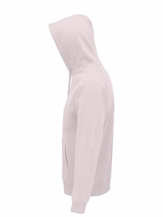 Sol's Stellar Unisex Long Sleeve Promotional Sweatshirt Pale Pink