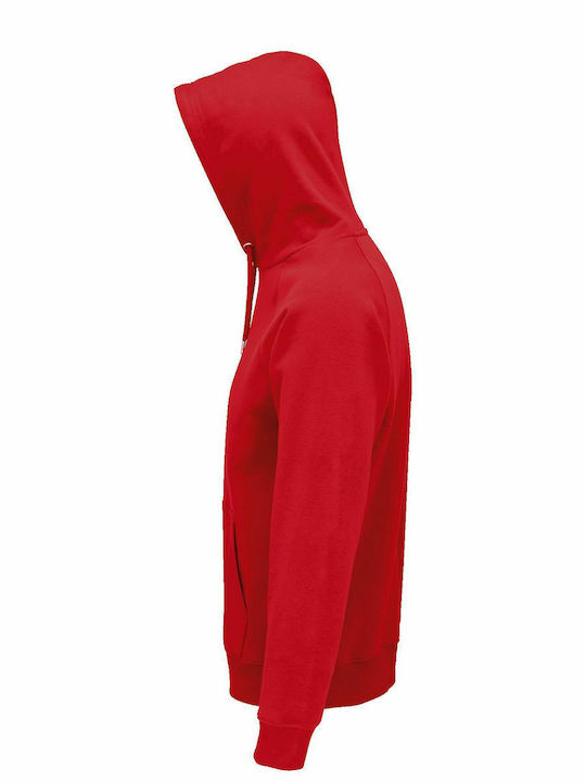 Sol's Stellar Werbe-Hoodie in Rot Farbe