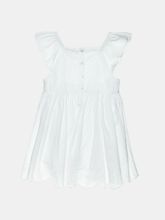 Alouette Kids Dress Sleeveless White