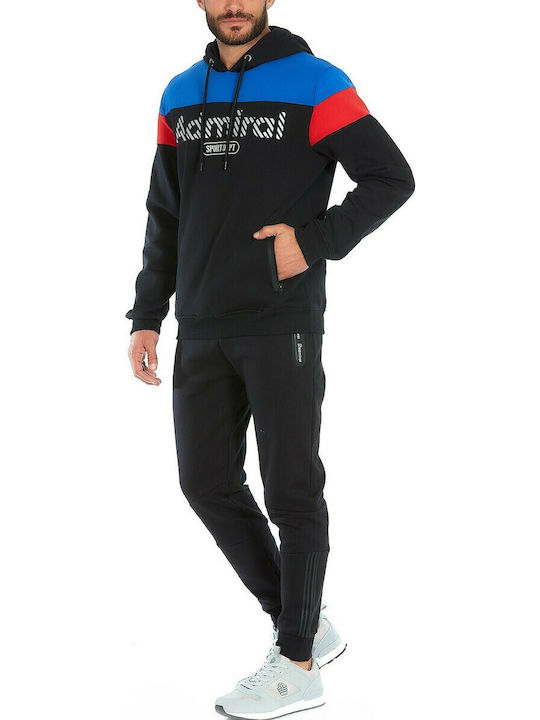 Sweatshirt with Hood Black