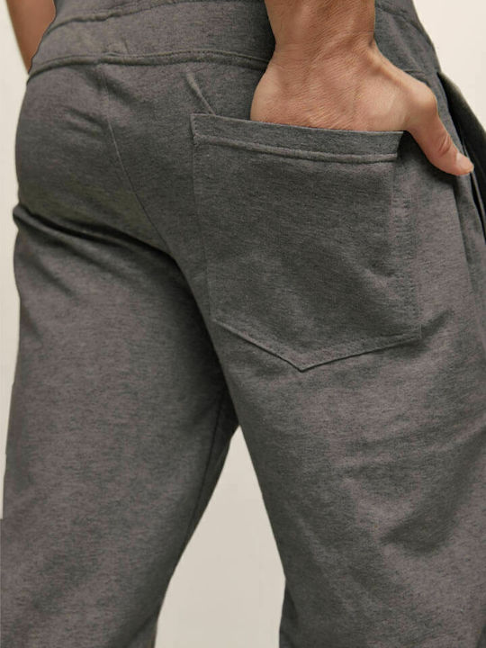Sweatpants with Elastic Dark Grey