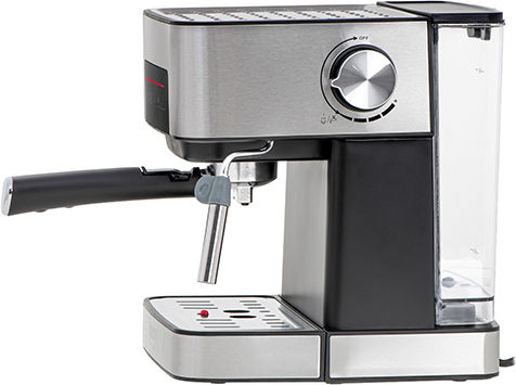 Camry CR 4410 Μηχανή Espresso 850W Πίεσης 15bar Ασημί CR4410