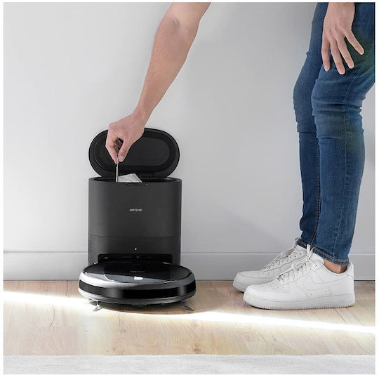 Cecotec Conga 2290 Ultra Home Roboter-Staubsauger mit Intelligenter Navigation und Saugkraft 2100Pa Schwarze