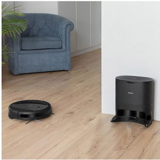 Cecotec Conga 2290 Ultra Home Roboter-Staubsauger mit Intelligenter Navigation und Saugkraft 2100Pa Schwarze