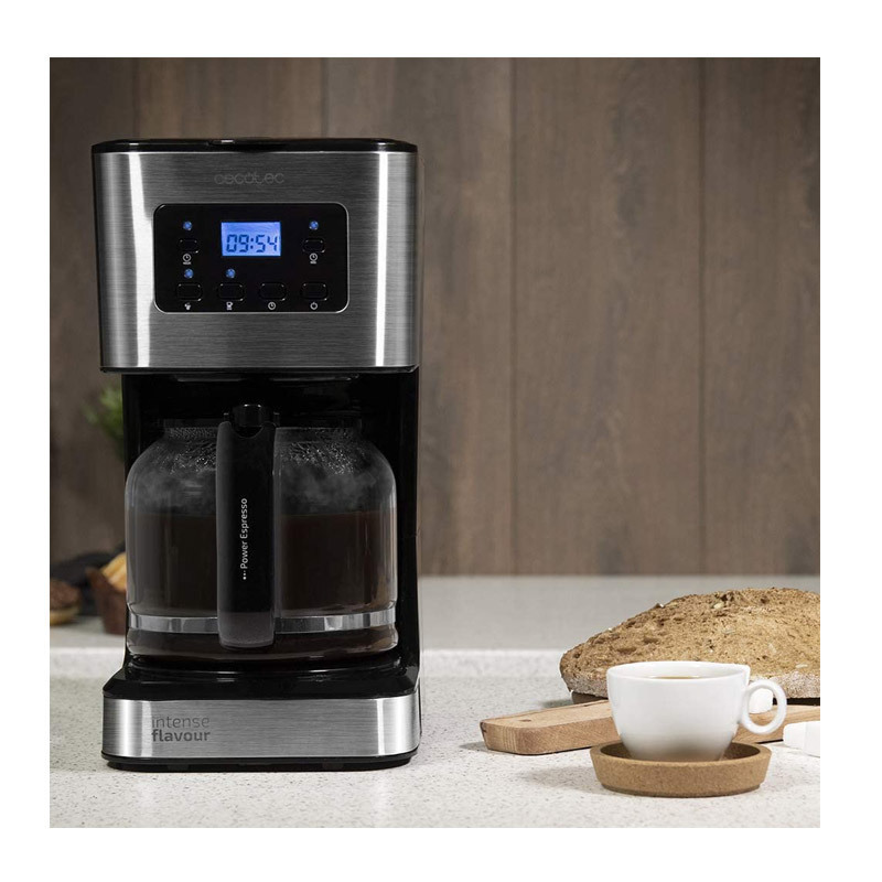 Cecotec - Caffettiera Americana Route Coffee 66 Smart 950 W 1,5 L Argentato  Nero (12 Tazze) V1704580 - ePrice