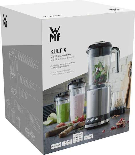 WMF Kult X Blender with Plastic Jug 700 ml 900W Inox