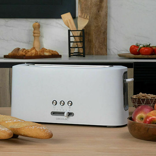 Cecotec Toast&Taste 10000 Extra 03189 Toaster 1 Steckplatz 980W Weiß