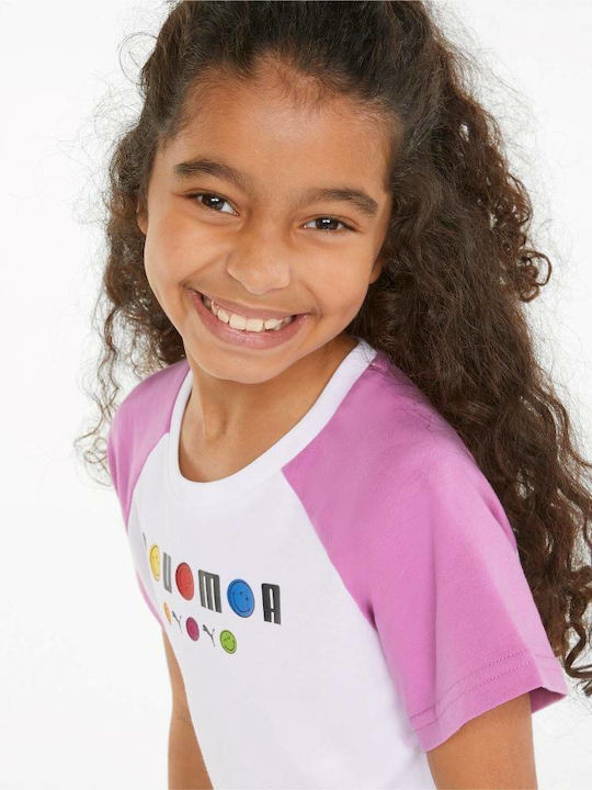 Children's Dress Short Sleeve White