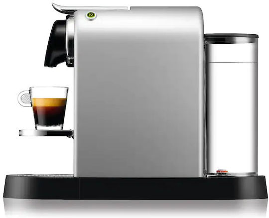 Krups CitiZ Καφετιέρα για Κάψουλες Nespresso Πίεσης 19bar Silver