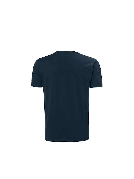 Helly Hansen Men's Short Sleeve T-shirt Navy Blue