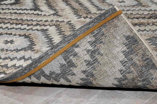 Tzikas Carpets Boheme 00008-957 Rug Outdoor Rectangular Wicker Brown/Grey
