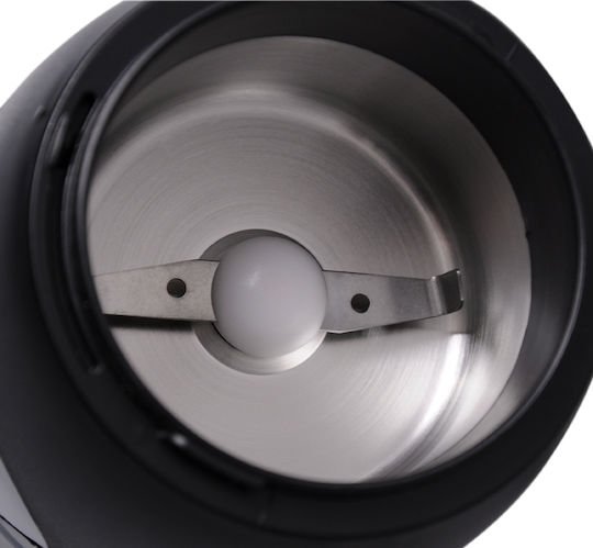 Eldom Electric Coffee Grinder 150W for 50gr Beans Silver