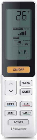 Inventor Dark Κλιματιστικό Inverter 18000 BTU A++/A+ με WiFi και Ιονιστή Black
