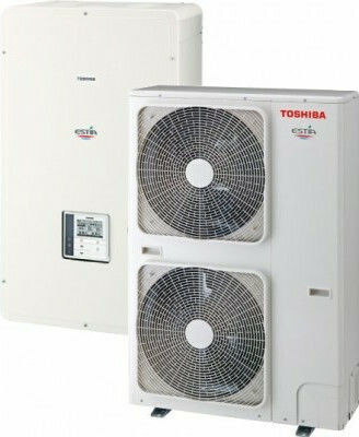 Toshiba Αντλία Θερμότητας 14kW Μονοφασική 55°C Split