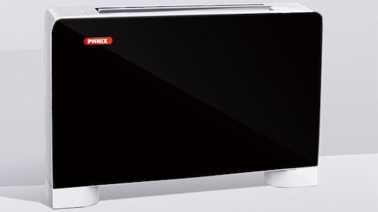 Phnix PFP-060V-CΒ Slim Floor Fan Coil 2.5/3.35kW 110x13x67cm Black