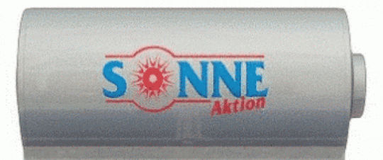 Sonne Boiler Ηλιακού 160lt Glass Διπλής Ενέργειας