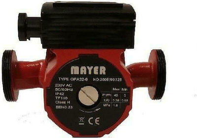 Mayer GPA Electronic 32/6 Circulator Pump Heating / Air Condition / Recirculation 180mm