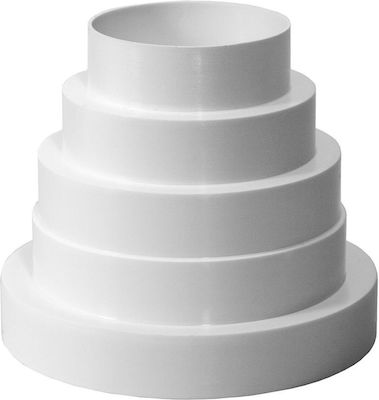 Europlast 101- Chimney Reducers Plastic 150mm White