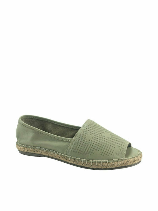 Boxer Espadrile dama în culoarea Verde