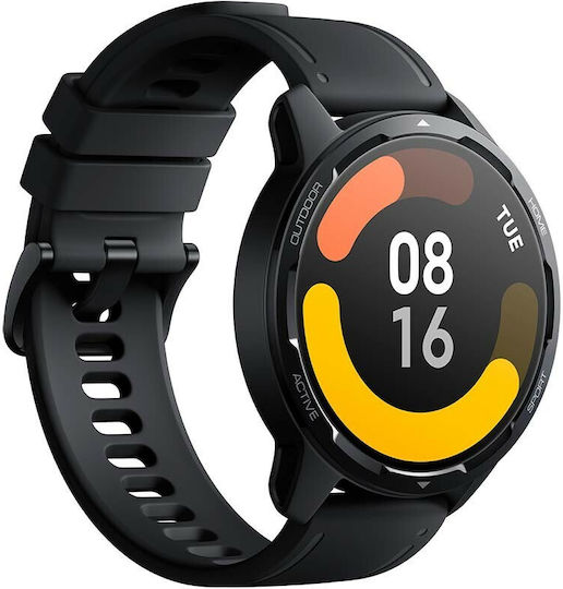 Xiaomi Watch S1 Active 47mm Rezistent la apă cu Pulsometru (spațiu negru)