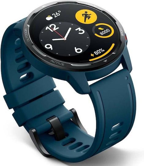 Xiaomi Watch S1 Active 47mm Waterproof with Heart Rate Monitor (Ocean Blue)